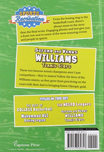 Serena and Venus Williams: Tennis Stars (Trailblazers: Sports and Recreation)