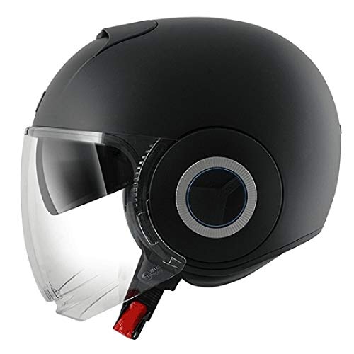 Shark Shark Nano Casco Jet, Negro Mate, M (57/58)