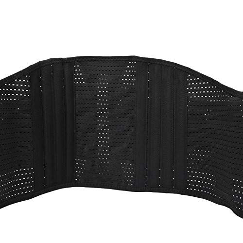 Shipenophy Material de Nailon Diseño de Cierre de Bolsillo Cintura Fuerte y Duradera Cintura, para Proteger la Zona Lumbar, para aliviar el Dolor(Black, M Code)