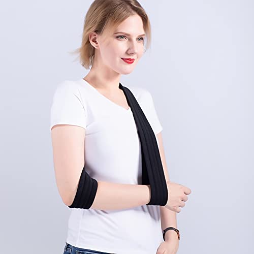 SHOUR SHOUR COMFITOR ARM INMOBILIZADO Sling Unisex Cuello Rotador Rotador Soporte de codo Proporcionar Protección adicional para Hombres Mujeres Mujeres Jóvenes Clavícula Fractura Deslocada Post Cirug