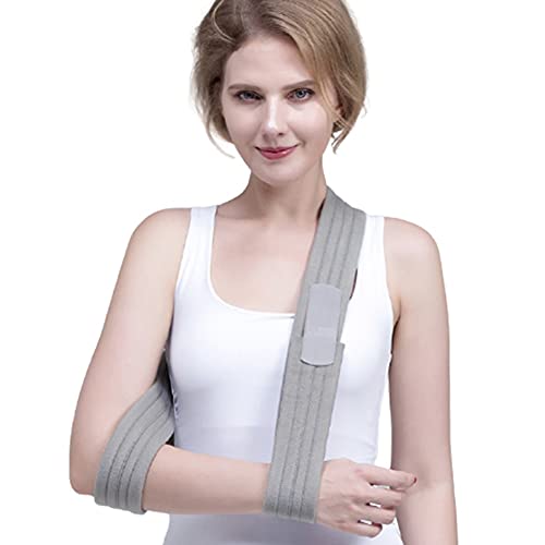 SHOUR SHOUR COMFITOR ARM INMOBILIZADO Sling Unisex Cuello Rotador Rotador Soporte de codo Proporcionar Protección adicional para Hombres Mujeres Mujeres Jóvenes Clavícula Fractura Deslocada Post Cirug