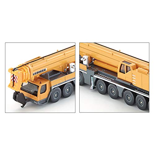 siku 1886 Grúa móvil Liebherr, Partes móviles, 1:87, Metal/Plástico, Amarillo