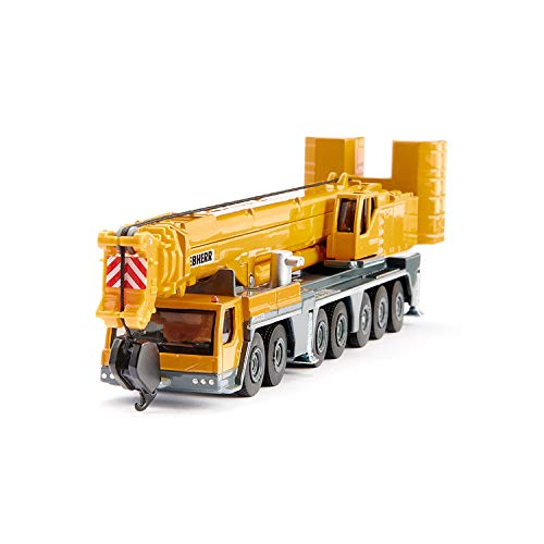 siku 1886 Grúa móvil Liebherr, Partes móviles, 1:87, Metal/Plástico, Amarillo