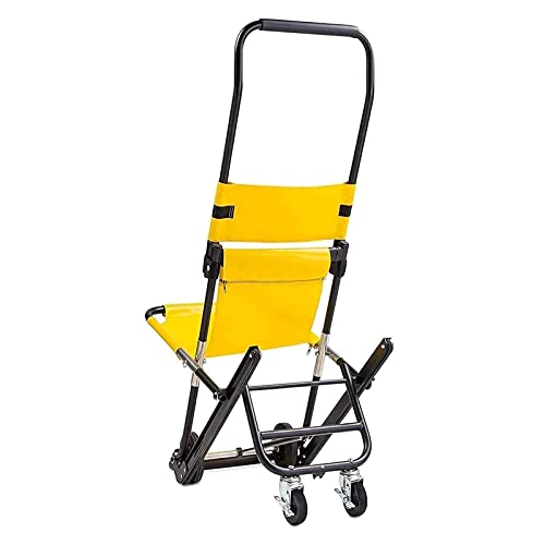 Silla De Escalera Plegable Para Ambulancia, Camilla De Escalera Portátil Silla De Escalera Para Elevación Médica Silla De Transporte De Evacuación De Bombero De Ambulancia Para Ancianos Discapacitados