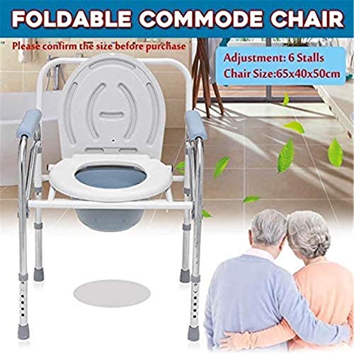 Silla/Taburete de baño y Ducha, Sillas de ducha para personas mayores, baño portátil plegable baño para ir al baño para orinar con conveniente asiento cómodo silla de ducha de asiento sin deslizamient