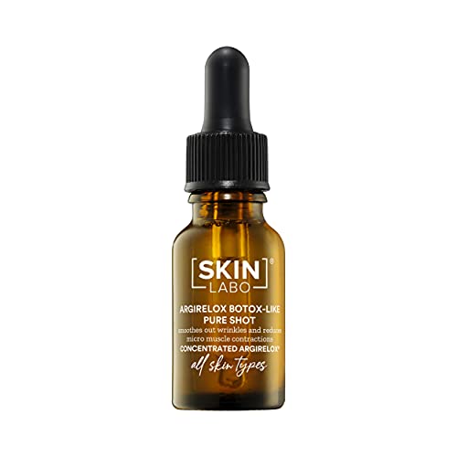 SkinLabo - Shot de argirelox concentrado estilo botox. Sérum facial antiarrugas con acción lifting. Para todos los tipos de piel. 15 ml.