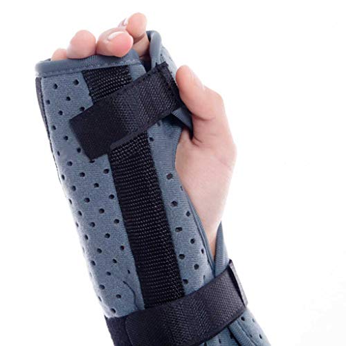 SLDAGe Ortesis Codo, FijacióN De ArticulacióN del Codo Codo Protector De La MuñEca Honda del Antebrazo Adecuado para RehabilitacióN Postoperatoria De Codo,M