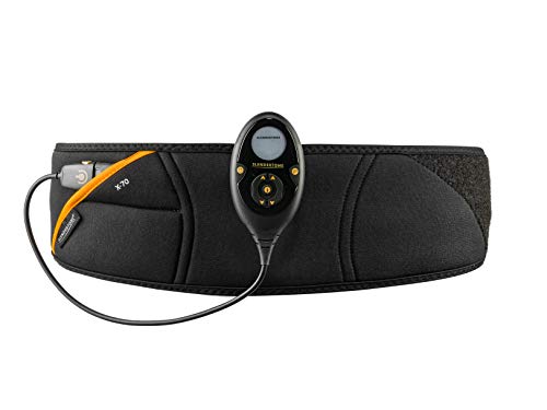 Slendertone Pack Cinturón Abs7 y brazaletes tonificantes para Hombre Electroestimulacion, Unisex-Adult, Negro, 69-119cm, 27-47cm