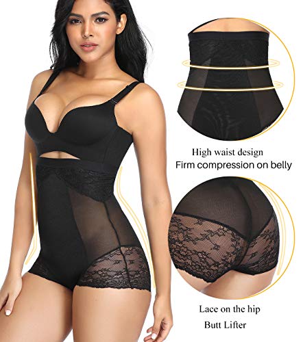 SLIMBELLE Mujer Braguitas Moldeadoras Shapewear Braga Cintura Alta Body Shaper Vientre Plano Pantalón Sin Costura Lencería Glúteos Panty