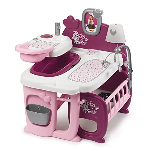 Smoby 220349 La Casa de Los Bebés Baby Nurse para Muñecos Bebé, multicolor, única , color/modelo surtido