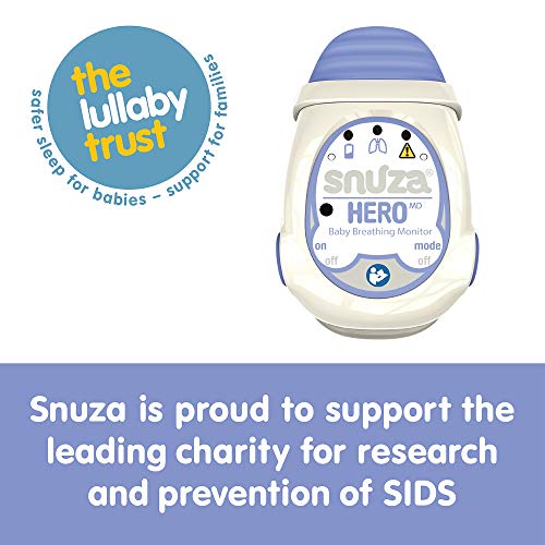 Snuza Hero MD, monitor de respiración portátil para bebés (certificado médico)