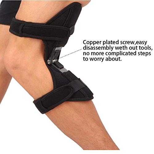 Solomi Rodilla Booster - Rodilla Brace, Transpirable elevación de la Rodilla Apoyo de la Ayuda de la Rodilla de la rótula de Refuerzo con la Primavera 1 PC