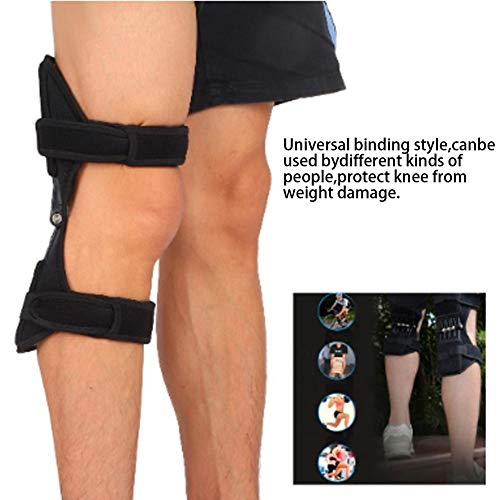 Solomi Rodilla Booster - Rodilla Brace, Transpirable elevación de la Rodilla Apoyo de la Ayuda de la Rodilla de la rótula de Refuerzo con la Primavera 1 PC