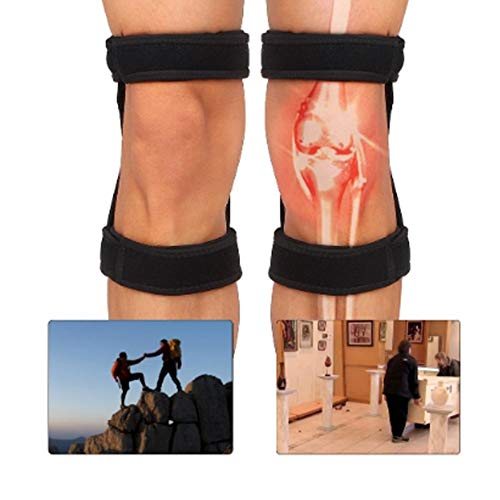 Solomi Rodilla Booster - Rodilla Brace, Transpirable elevación de la Rodilla Apoyo de la Ayuda de la Rodilla de la rótula de Refuerzo con la Primavera 1 PC