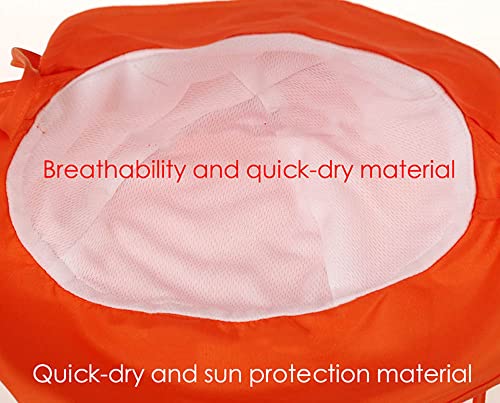 Sombreros de Cubo para niños de Secado rápido para niños de 3 Meses a 5 años Protección UV de ala Ancha para la Playa Gorros para el Sol Esenciales para Exteriores a5-2-5 Years Old