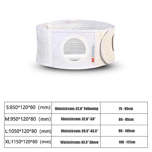 Soporte Cinturón De Ostomía Abdominal Cinturón De Soporte De Hernia Abdominal - Carpeta De Braguero De Estómago Soporte De Ostomía Ropa De Hernia Banda De Vientre Para Hernia Para Bolsa De Colostomí