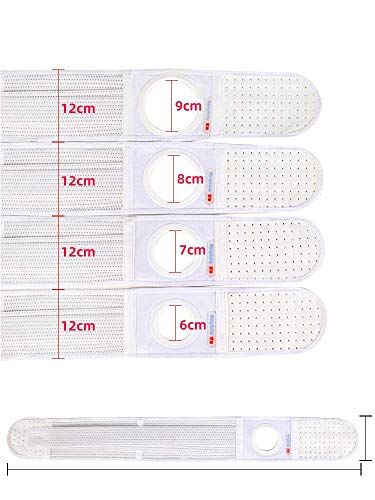 Soporte Cinturón De Ostomía Abdominal Cinturón De Soporte De Hernia Abdominal - Carpeta De Braguero De Estómago Soporte De Ostomía Ropa De Hernia Banda De Vientre Para Hernia Para Bolsa De Colostomí