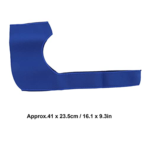 Soporte De Hombro Para Hombres Y Mujeres, Manga De Compresión Con Esponja De Goma Para Cuidado Ortopédico Para Manguito Rotador Desgarrado, Articulación CA Dislocada Y Otras Lesiones(azul)