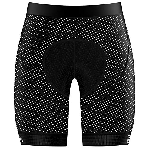 SQlab SQ-Short ONE10 BLK Pantalones Cortos, Unisex Adulto, Negro, L