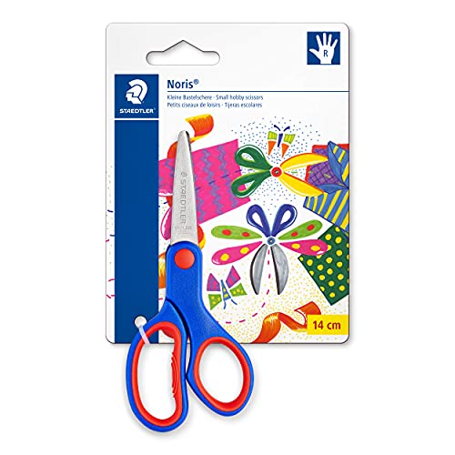 Staedtler Noris Club 965 14NBK - Tijeras para niños diestros de 14 centímetros.