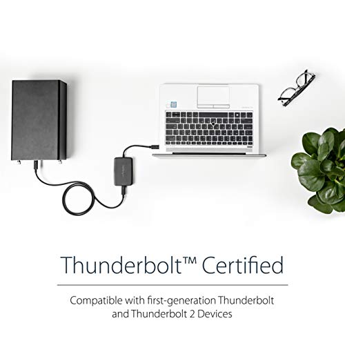 StarTech.com Adaptador Thunderbolt 3 a Thunderbolt - Adaptador Thunderbolt 3 USB-C a Thunderbolt Mini DisplayPort