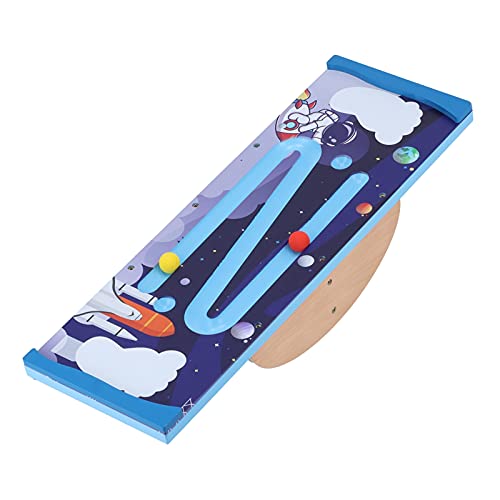 Surebuy Rocker Board, Wobble Board Estimular el Sistema vestibular Ejercitar el Equilibrio para niños en el hogar