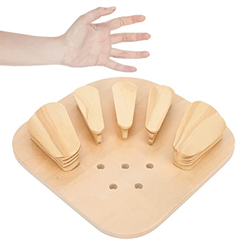 Tablero de extensión de dedos, tablero de terapia de ortesis para dedos y mano para prevenir los calambres de los dedos, espasmos doblados para corregir la espasticidad del flexor de los(S, azul)