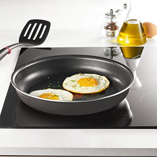 Tefal Ingenio Essential - Juego de 3 Sartenes + Mango extraíble: Sartenes de 20/24/26 cm y Mango intercambiable, sartenes antiadherentes, material Powerglide, Thermospot, apto horno y lavavajillas