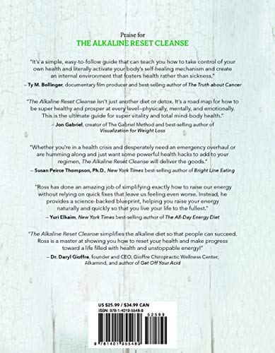 The Alkaline Reset Cleanse: The 7-Day Reboot for Unlimited Energy, Rapid Weight Loss, and the Prevention of Degenerative Disease