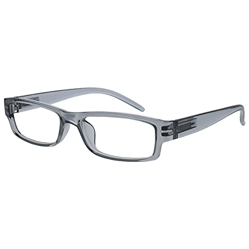 The Reading Glasses Company Gafas De Lectura Azul Gris Marrón Ligero Cómodo Lectores Valor Pack 3 Hombres Mujeres Rrr32-372 +2,00 3 Unidades 88 g