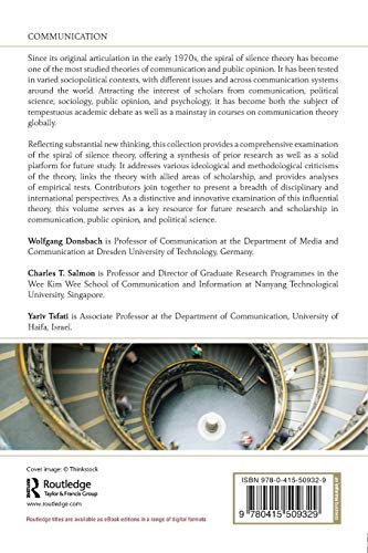 The Spiral of Silence: New Perspectives on Communication and Public Opinion