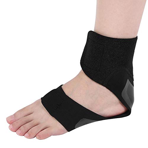 Tobillera ortopédica para fascitis plantar, ajustable, soporte para tobillo, apoyo para la articulación del pie para alivio del dolor, esguinces y dolor de articulaciones (izquierda)