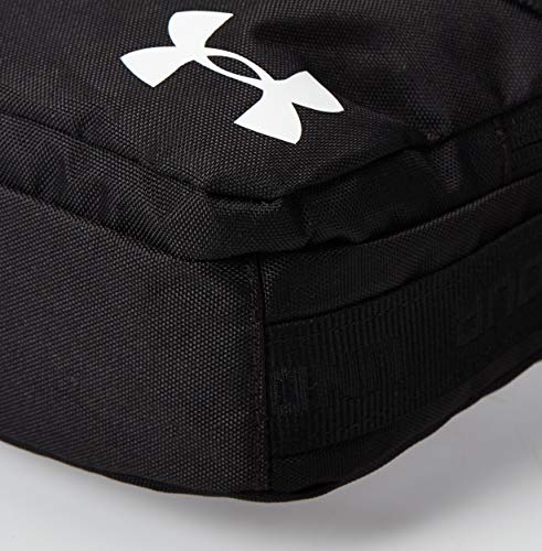 Under Armour Crossbody Bolso de Hombro, Unisex, Negro (Black/Black/White), Talla única