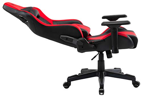 VALK Gaia - Silla Gaming, Silla Gamer, Ergonómica Reclinable 160º Reposabrazos 4D Transpirable, Silla Escritorio Silla Oficina (Roja)