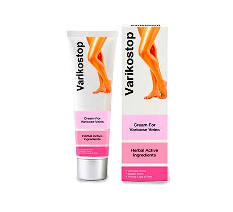 VARIKOSTOP Crema para las varices - ayuda muy eficazmente contra las venas varicosas