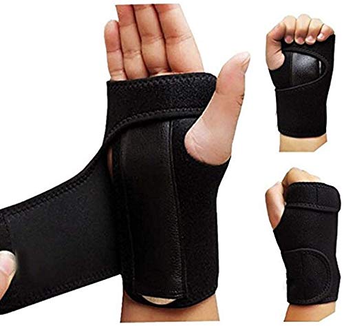 VITTO Muñequera Soporte Férula Muñeca Mano para la Artritis | Túnel Carpiano | Tendinitis (L, Izquierda)