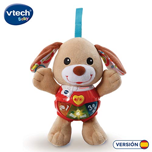 VTech- Pequeperrito Peluche Interactivo, Multicolor (3480-502322)