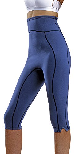 Vulkan Open Cells Body Corsario Termoactivo Reductor, Mujer, Azul, XXL