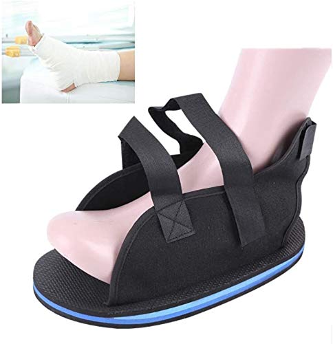 WANGPP Ortesis de Tobillo del pie aparatos ortopédicos, Fractura de pie Zapatos quirúrgicos Punta Abierta de Yeso de Zapatos for Hombres o Mujeres 11.18 (Size : 25CM)