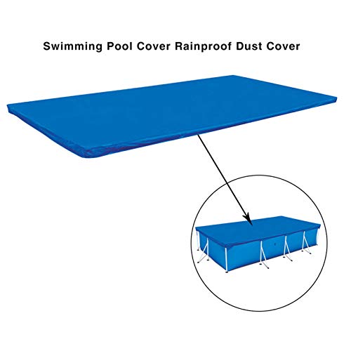 WANGQ Cobertor para Piscina Rectangular, Fundas para Piscinas 300x200 cm, Cubierta De Piscina para El Verano Al Aire Libre, Frame - Piscina Desmontable Pool Cover para Piscinas De Marco Familiar