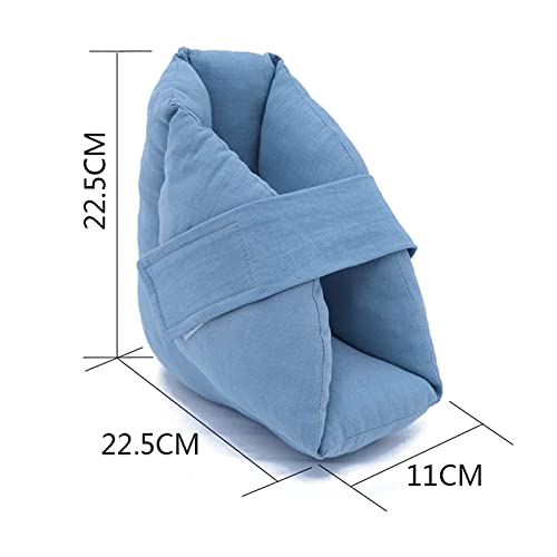 WLL Protectores de Almohadillas para el talón, Almohadas para el Cuidado de los pies y los Tobillos Almohadilla para úlceras por decúbito, Dolor de presión y úlcera del talón Alivio del Dolor,2pcs