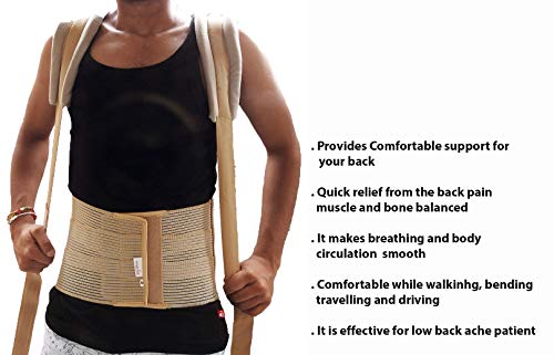 Wonder Care Thoracic Lumbar Posture Corrector Taylor'S Back Support Brace Lordosis Tharepy Double Extra Large(44-48) by Wonder Care