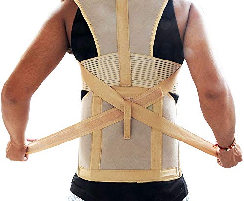 Wonder Care Thoracic Lumbar Posture Corrector Taylor'S Back Support Brace Lordosis Tharepy Double Extra Large(44-48) by Wonder Care