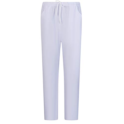 Workwear Tucano - Conjuntos Uniformes Sanitarios Blanco Unisex - Uniformes MÉDICOS Casaca Y PANTALÓN Sanitarios Ref.6601-6602 - XL, Lila