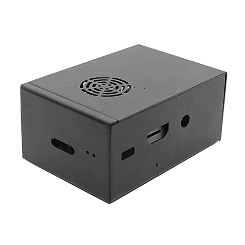 X850 V3.0 Funda de Metal de la Placa de expansión MSATA con el Kit de Ventilador de refrigeración para la Frambuesa PI 3 Modelo B + / 2B / 3B Herramientas de Afeitado de Madera