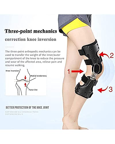 XBSXP Ortesis de Rodilla Ajustable Férula Soporte de Rodilla con bisagras Poste de sujeción OP Soporte de fijación de lesión de rótula Rehabilitación de Fractura de menisco Rodilleras, i