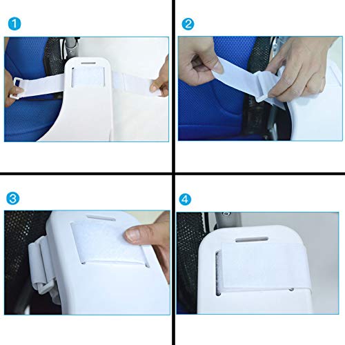 XER Bandeja para Silla De Ruedas Universal Silla de Ruedas Mesa Tablero Reforzado Engrosada Silla de Ruedas Mesa Ajuste para Manual Motorizado o Eléctrico Silla de Ruedas