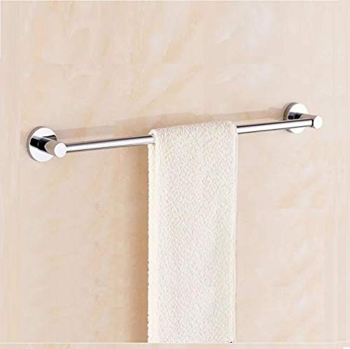 XIAJIA Toalleros de Barra 60cm,Barra Toallero de Acero Inoxidable para Baño,Montado en la Pared,Acero Inoxidable 304, Impermeable Completo, Tratamiento de Pulido