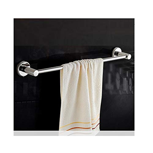 XIAJIA Toalleros de Barra 60cm,Barra Toallero de Acero Inoxidable para Baño,Montado en la Pared,Acero Inoxidable 304, Impermeable Completo, Tratamiento de Pulido