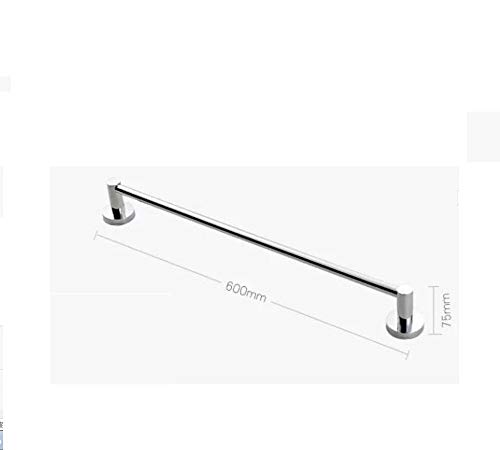 XIAJIA Toalleros de Barra 60cm,Barra Toallero de Acero Inoxidable para Baño,Montado en la Pared,Acero Inoxidable 304, Impermeable Completo, Tratamiento de Pulido